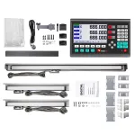 YHSINO YH800-3 DRO & YE Optical Linear Scale Set High Precision 3 Axis Durable Imported Parts Suitable for Different Measurement with Optional Length Professional Digital Display+ Scale