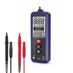 Automatic Anti-burning Pen Multimeter Industrial AC Voltage & Frequency Tester Non-Contact Electrical Voltmeter with Flashlight 0.1 Precision