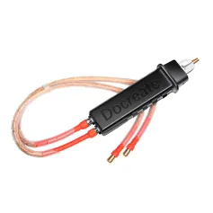 Stylo de soudage par points portable DIY, cuivre pur plaqué or, 1500 A, haute conductivité, 66 cm, compact, 414 g, pour soudage de batterie 18650