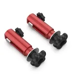 ENJOYWOOD 2PCS MFT Fence Dogs 19mm/20mm Desktop Dog Hole T-Track Hold Down Clamp Woodworking DIY Workbench Dog Hole Brackets