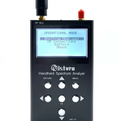15-2700MHz Handheld Spectrum Analyzer Oscilloscope with Backlit LCD Display One/2 Antenna Port