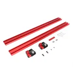 ENJOYWOOD Imperial Extension Guide Rail Woodworking T-track Connector for Track Saw Rail Parallel Guide System