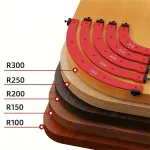 Corner Routing Guide Woodworking Corner Jig R100 R150 R200 R250 R300 Curve Guide Cabinet Edge Molding