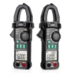 FUYI FY219 Double Display AC/DC True RMS Digital Clamp Meter Portable Multimeter Voltage Current Meter Inrush Current V.F.C Frequency Conversion Low Impedance Voltage Measurement