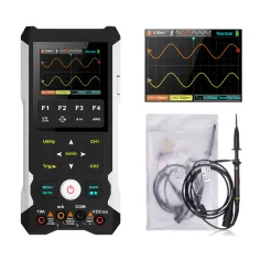 MUSTOOL MDS8209 OSC + DMM + Waveform Generator 3 in 1 80MHz/50MHz Bandwidth Dual Channel Handheld Oscilloscope Innovative AI Waveform Preview Support 15W Fast Charge