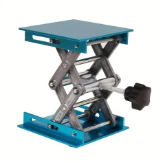 100x100mm Aluminum Alloy Lab Jack Stand Table Lift Laboratory Support Jack Platform Lab Lift Stand Table Lab Stand Lifter