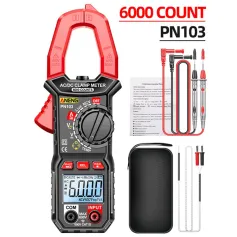ANENG PN103 Digital Clamp Meter AC/DC Current Professional Multimeter 6000 Counts True RMS Tester Meters Voltmeter Auto Range