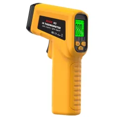 BSIDE H2 Infrared Laser Thermometer -50℃ to 530℃ High Precision Non-Contact 12:1 Ratio Adjustable Emissivity LCD Backlit Display