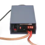 Excellway 5000W Mini Spot Welder High Power Handheld Spot Welding Machine for 18650 Battery Welding Tools for 0.1/0.15/0.2/0.25mm Nickel Strip 0-800A Current Adjustable