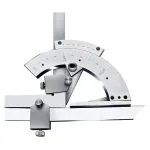 Universal Angle Ruler 0-320 Degrees High Precision No Parallax Carbon Steel Chrome Plated Laser Scale Angle Finder Protractor for Woodworking