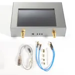 NanoRFE NanoVNA V2 Plus4 Vector Network Analyzer High Precision 4GHz Frequency Range Fast Scanning Speed Full Aluminum Alloy Design Low Thermal Drift
