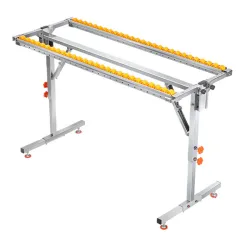 Imbot Wood Cutting Bracket Sawhorse Miter Saw Table Frame Adjustable Height 70-90cm Stainless Steel 220LB Load Portable Woodworking Table