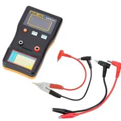 MESR-100 ESR Multimeter Capacitance Ohm Meter 100kHz 0.001 to 100.0Ω Auto-Ranging In-Circuit Testing High Precision Battery or USB Powered