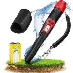 KAIWEETS PREC-POINTERⅠMetal Detector Pinpointer IP68 Waterproof Dual Mode 360° Detection LCD Screen Vibration Audio Alerts 9V Battery Included