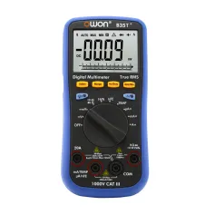Multímetro digital Bluetooth True RMS OWON B35T+, registrador de dados, multímetro e medidor de temperatura, 3 em 1, multiconexão, gravação offline