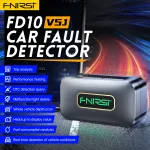 FNIRSI FD10 Car OBD2 Scanner Code Reader Clear Error OBD Diagnostic Tool IOS Android BluetoothV5.1 Check Engine Light Car Repair