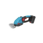 Cordless Hedge Trimmer and Lawn Clippers Set 18-21V Lithium Battery High Carbon Steel Blades Lightweight Design Quick Charging for Gardening