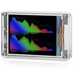 IR240 LCD Ses Seviyesi Müzik Spektrumu Saat 32-bit İşlemci 6 Görüntüleme Modu Kablosuz Mikrofon Girişi Uzaktan Kumanda Parlaklık Ayarı