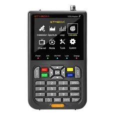 GTMEDIA V8 Finder2 Satellit Finder Signal Meter 4000mAh Battery 3.5\ HD LCD Type-C Fast Charge DVB-S/S2 MPEG-2/4 H.264