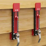 2PCS Gecko Gauge Siding Installation Tool Siding Mounting Kit Adjustable Siding Reveals Dual Scale Metric/Imperial