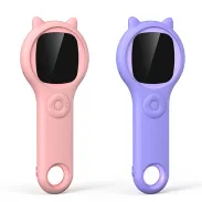 Kid's Mini Pocket Microscope Handheld 500X Magnification 2.0 inch High-Resolution Screen, Fast-Charging 600mAh Battery and 8 LED Lights Perfect for Engaging Science Exploration