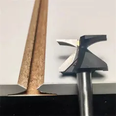 R18/R30 1/2Inch Shank Woodworking Router Bit Premium Alloy for Precise Board Bending in Furniture and Architectural Projects
