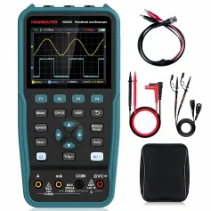 HANMATEK H052S H052 Professional Handheld Digital Oscilloscope 50MHz 250MSa/s with Multimeter Signal Generator USB Type-C Interface Advanced Testing Tool