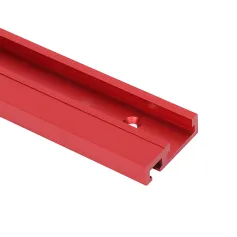100-1220mm レッド アルミ合金 45型 Tトラック 木工用 Tスロットマイタートラック/テーブルソールーターマイターゲージ