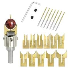 Zestaw wierteł frezarskich Zestaw wierteł do drewna 13/16/24 szt. Elektryczne koraliki Narzędzia Maker Bit Węglik do obróbki drewna 6-25 mm