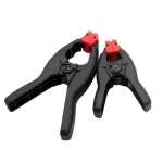 Plastic Small Spring Clamps Adjustable Nylon Clamps Enduring Versatile Tool for DIY Woodworking and Studio Backgrounds Easy Setup