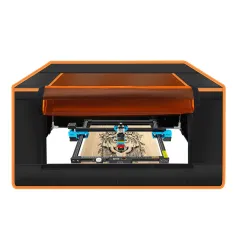 TWOTREES? Gabinete de gravação a laser, proteção para os olhos, capa protetora de ventilação à prova de fogo para máquina de gravação CNC TTS TT, gabinete de corte a laser