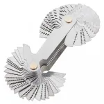 58PCS Metric & Imperial Screw Thread Pitch Gauge Stainless Steel Portable Accurate Precision Tool for Industrial Measurement