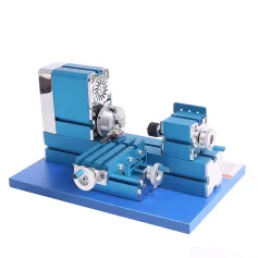XENDOLL 60W 20000rpm Universal Mini Torno de Madeira Torno de Madeira Motorizado Metalurgia Ferramenta CNC Faça Você Mesmo