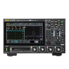 [Limited big discount] DHO914 Digital Oscilloscope 125MHz Frequency Band 12-bit Vertical Resolution 1.25 GSa/s Sample Rate 4 Analog Channels High-Definition Touch Screen USB LAN HDMI-compatible Connectivity Professional Functionality
