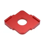 Engraving machine Trimming machine Woodworking fillet R angle template Woodworking semi-fillet quick locator chain