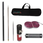3.5-50MHz 80M-6M 10-band 100W HF Portable Shortwave GP Antenna 10-band Outdoor Shortwave Antenna for HF Shortwave Radio