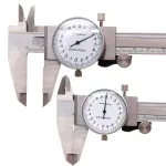  Metric Gauge Measuring Tool Dial Caliper 0-150mm/0.02mm Shock-proof Stainless Steel Precision Vernier Caliper