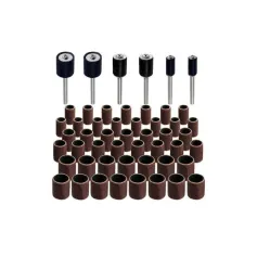 51-delige trommelschuurset, boorbits, schuurgereedschap, accessoires, schuurpapier, rotatiegereedschap