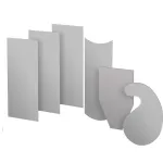 Multi-Shaped Scraper Burnisher Set Scrapers High Hardness for Woodworking Polishing Scrap