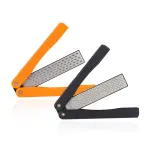 DMD Portable Double Side Grindstone Professional Kitchen Sharpener for Pocket Folding Knife Sharpening Stone Sharpener Diamond