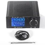 ATS-80 AM FM Radio Receiver Portable Durable High Sensitivity with Multiple Frequency Conversion DSP Digital Demodulation Technology Ideal for Outdoor Camping