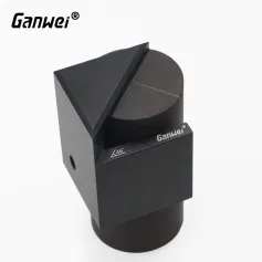 Ganwei 45度角度センターラインマーキングツールセット、円形センターラインマーカーとブナ材仕上げ、木工プロジェクトや精密カットに最適
