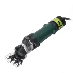Máquina de tosquia elétrica de lã 110V/220V 900W, tesoura com 6 velocidades ajustáveis para tosquiadeira de ovelhas e cabras, kit de ferramentas