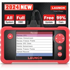 LAUNCH OBD2 Scanner CRP123 V2.0 Elite Model Engine/ABS/SRS/Transmission Diagnostic Scan Tool SRS Airbag Code Reader Lifetime Free Update