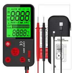 BSIDE S7 Smart USB Charge Multimeter Digital Profesional AC DC Voltage Tester Auto Range Resistance Hz NCV True RMS Digital Multimetro S7