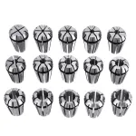 Machifit 15pcs ER11 1mm〜7mmスプリングコレットセットコレットチャックCNCフライス盤ツール用
