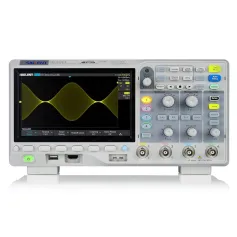 Siglent Technologies SDS1104X-E Digital Oscilloscope 100MHz 4 Channels High Speed Sampling Advanced Triggering Large Display WiFi Control