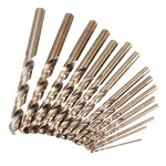 Drillpro 13/19/25 PCS HSS 1-13mm Drillpro M35 Bit Set Cobalt Twist Drill Bit