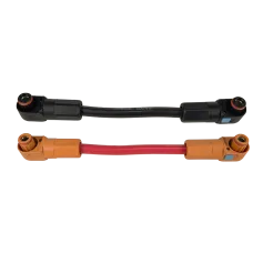 200A Energy Storage Cable Connector Adapter Black and Red Suitable for 48V 280AH/320AH/340AH Battery