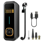 150Psi Portable Handheld Automatic Inflatable Car Tire Inflator Air Pump with Digital LCD Screen Cordless Charging Car Inflatable Pump
